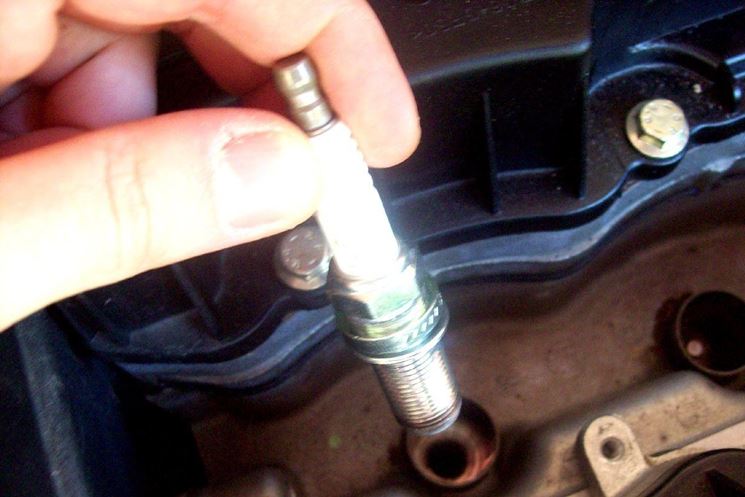 Inserimento della candela