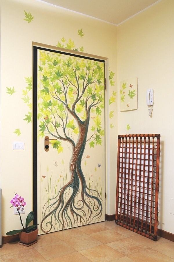 Scegliere le decorazioni delle porte - Il Decoupage - Come scegliere decorazioni  porte