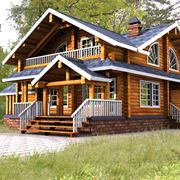 Una casa in legno