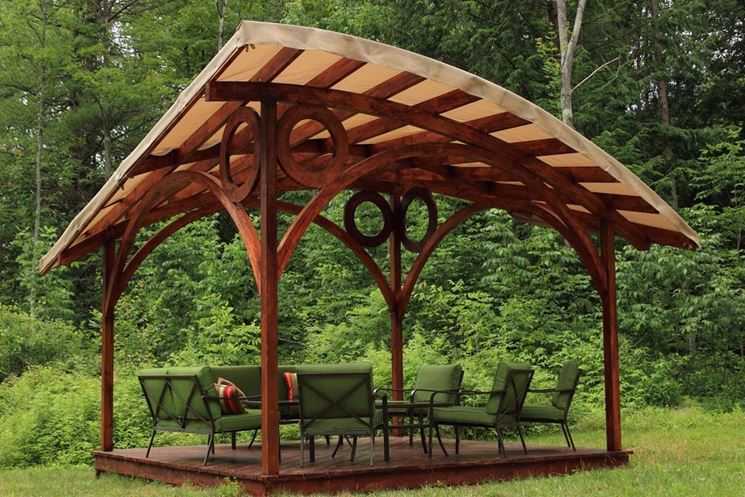 Come costruire un pergolato arredamento per giardino costruire ... Fare un pergolato