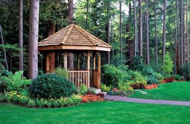 piccolo gazebo in legno 