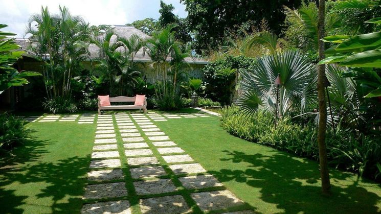 Tutta la bellezza di un giardino perfettamente curato.