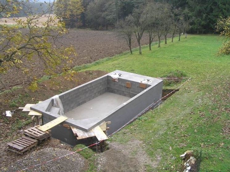 Come costruire una piscina interrata piscina fai da te piscina ... Come realizzare una piscina