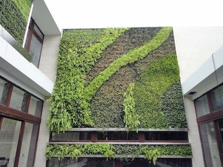 Edificio di Miami con parete vegetale