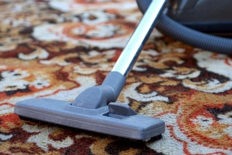 Il tappeto pu essere pulito anche con aspirapolvere