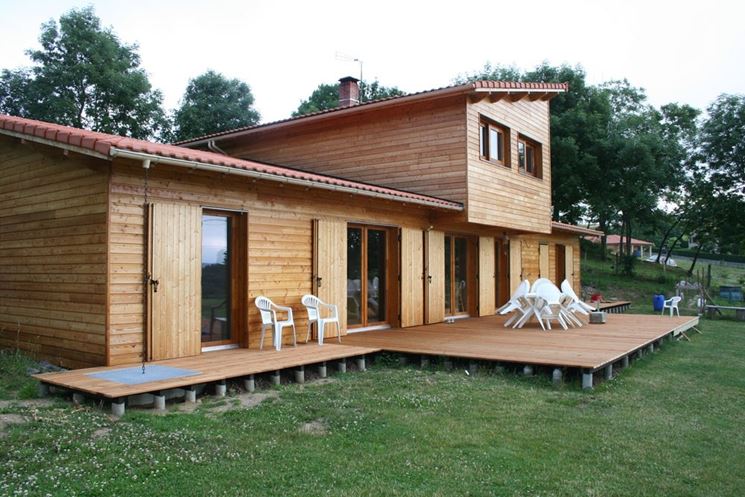 casa bioclimatica n legno