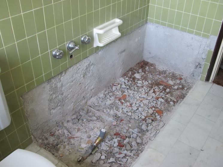 Sovrapposizione vasca da bagno il bagno sostituzione vasca da ... Sostituire la vasca da bagno con una doccia
