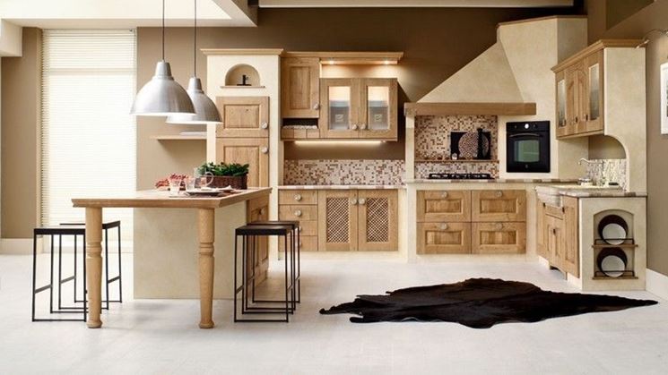 cucine finta muratura per la casa