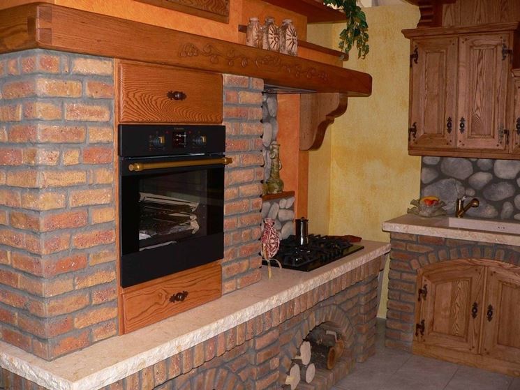 Cucine In Muratura Rustiche La Cucina Caratteristiche Delle Cucine In Muratura