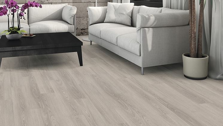 Parquet grigio chiaro