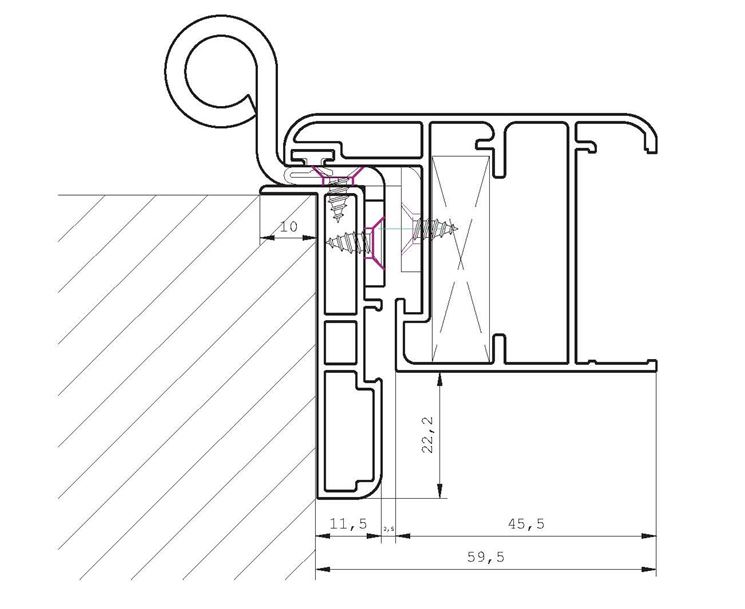 schema montaggio persiane