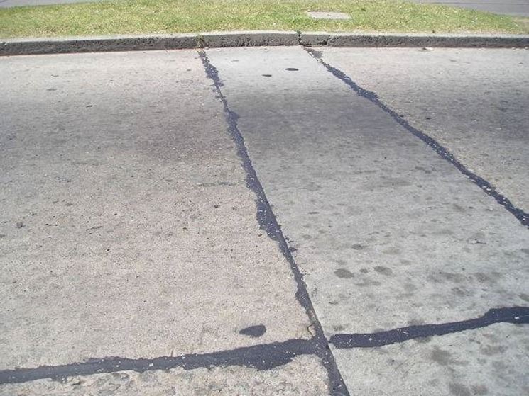 pavimentazione in lastre di cemento