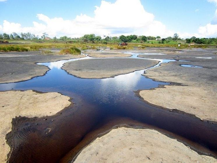 Uno dei maggiori punti di estrazione di bitume, a Trinidad