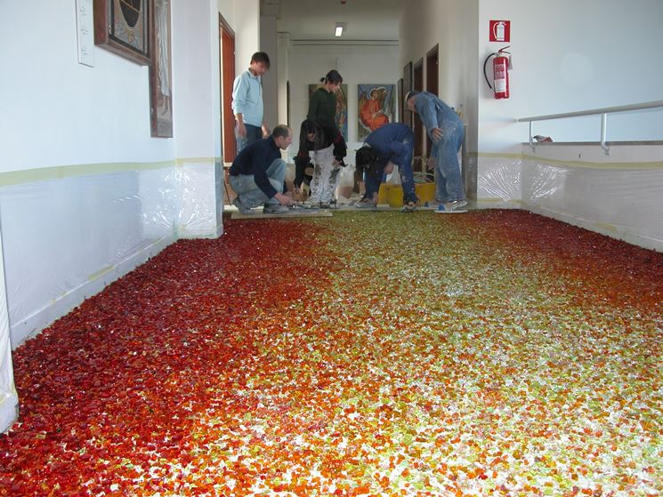 Migliori pavimenti in graniglia pavimentazioni pavimenti in ... Verniciare il pavimento