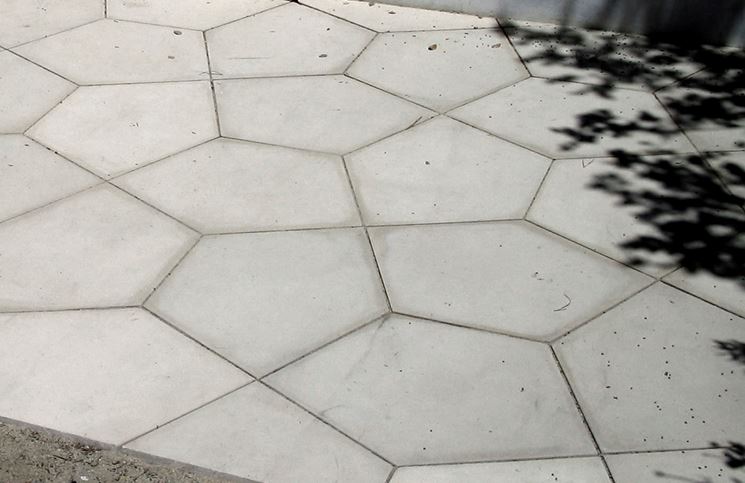 Pavimenti per esterni in cemento Pavimento esterno cemento