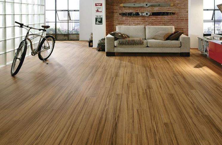 Pavimento in legno laminato