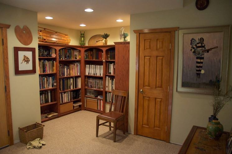 Librerie in cartongesso fai da te i cartongessi librerie in ... Librteria vcartongesso legno