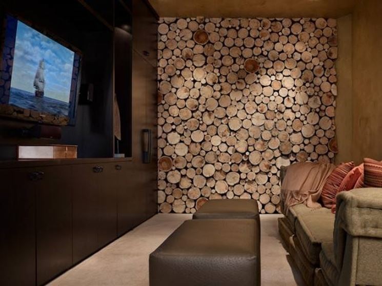 Pareti in legno per interni: pareti interne gialle colori per ... Decorazioni per pareti interne