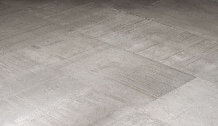 Gres porcellanato in stile parquet